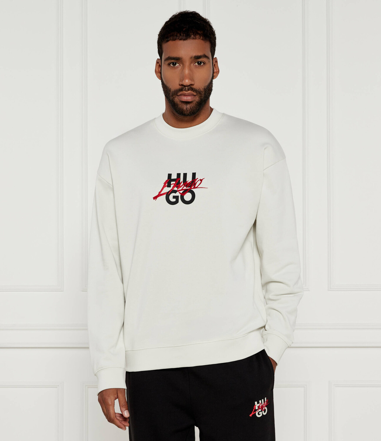 Толстовка HUGO Dlogonty Relaxed fit, белый
Толстовка HUGO Dlogonty Relaxed fit, белый