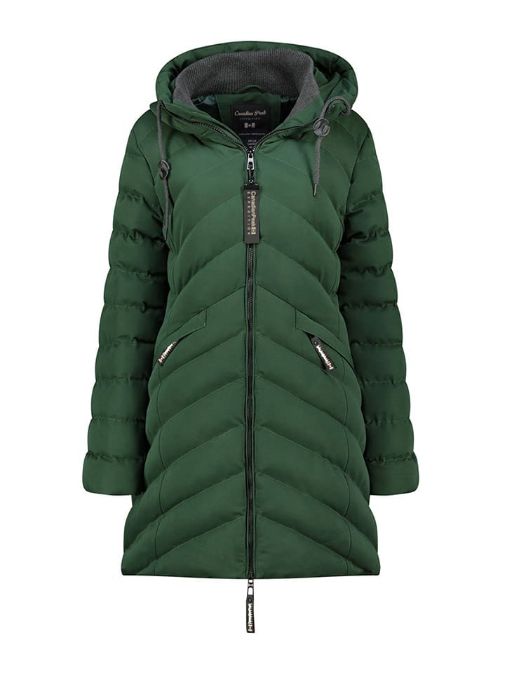 Зимнее пальто Клариссик зеленого цвета Canadian Peak
Зимнее пальто Клариссик зеленого цвета Canadian Peak
