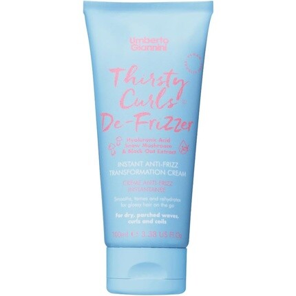 Umberto Giannini Thirsty Curls De-Frizzer Мгновенный преображающий крем против вьющихся волос 100 мл
Umberto Giannini Thirsty Curls De-Frizzer Мгновенный преображающий крем против вьющихся волос 100 мл