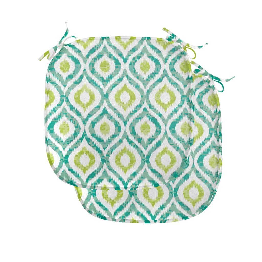 ABAKUHAUS Подушки Ikat для обеденных стульев, яркий мотив Ogee, декоративная водонепроницаемая подушка с ремнями для кухонных сидений, 40 см x 40 см — упаковка из 2 шт., мятно-зеленый желто-зеленый
ABAKUHAUS Подушки Ikat для обеденных стульев, яркий мотив Ogee, декоративная водонепроницаемая подушка с ремнями для кухонных сидений, 40 см x 40 см — упаковка из 2 шт., мятно-зеленый желто-зеленый