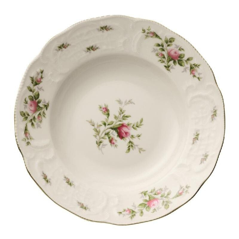 Сан-Суси, слоновая кость, мох, роза, новая тарелка для супа, 23 см Rosenthal, красочный
Сан-Суси, слоновая кость, мох, роза, новая тарелка для супа, 23 см Rosenthal, красочный