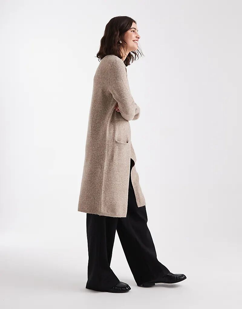 Удлиненный кардиган Vero Moda в бежево-меланжевом цвете
Удлиненный кардиган Vero Moda в бежево-меланжевом цвете