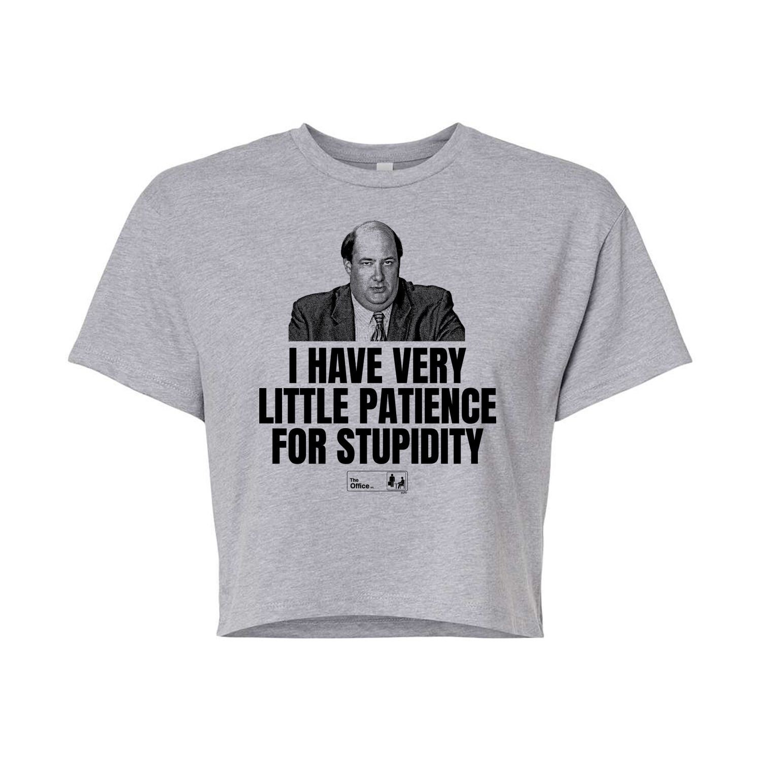 Укороченная футболка The Office для юниоров Licensed Character, серый
Укороченная футболка The Office для юниоров Licensed Character, серый