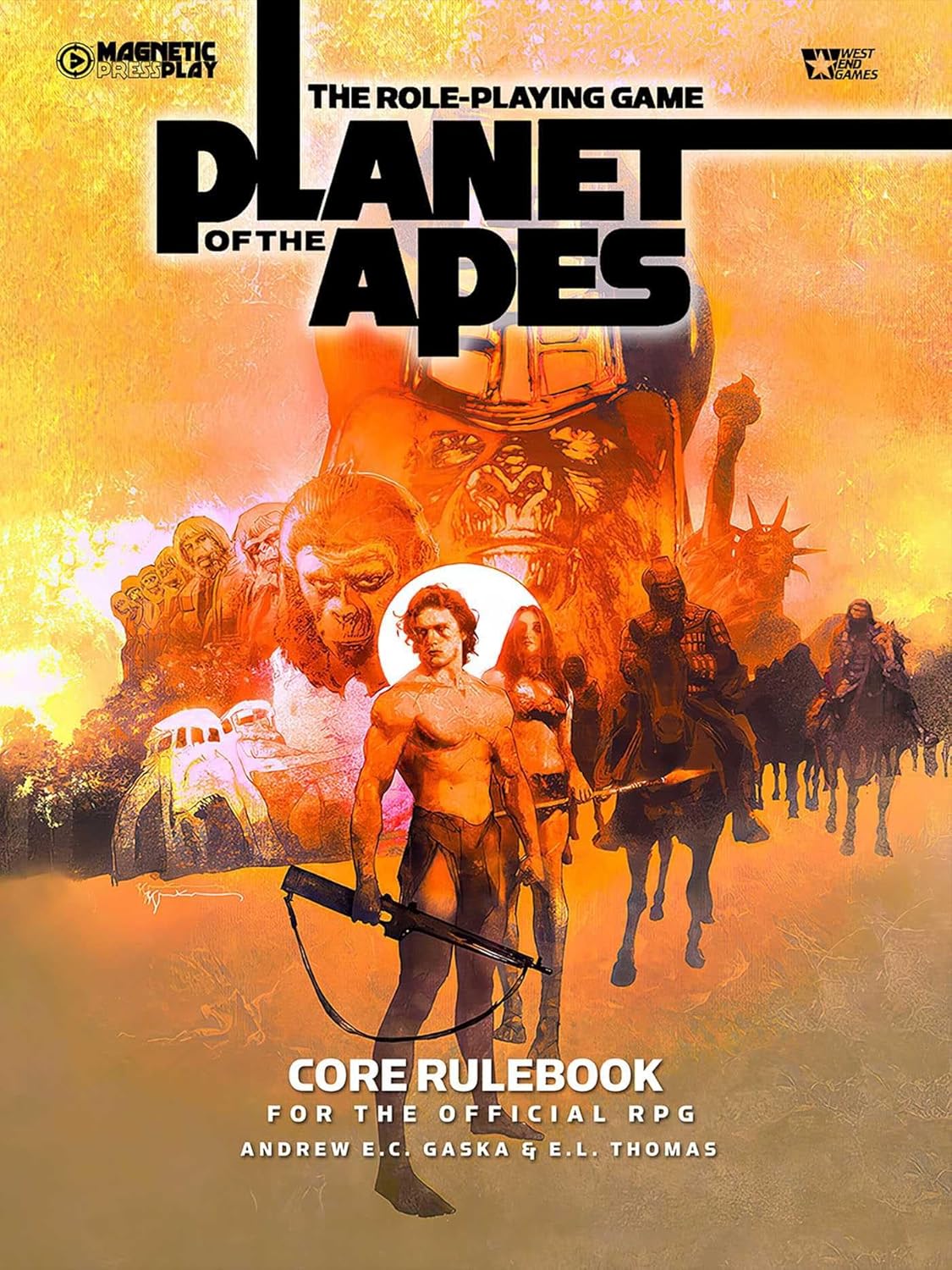 The Role-Playing Game of the Planet of the Apes Core Rulebook (Magnetic Press)
The Role-Playing Game of the Planet of the Apes Core Rulebook (Magnetic Press)