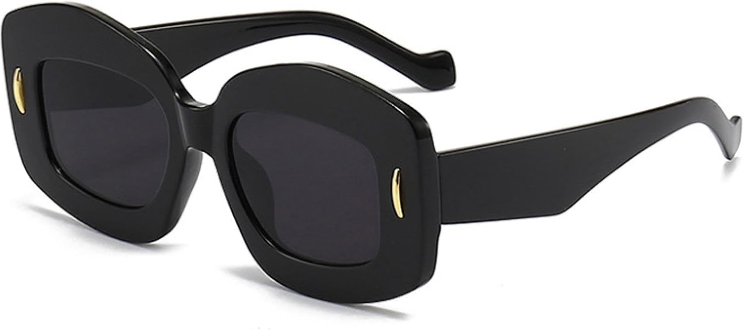 Модные женские солнцезащитные очки Jelly Color с градиентными линзами и защитой от УФ-излучения UV400, винтажные мужские солнцезащитные очки с заклепками VVTWSSW, Black Grey
Модные женские солнцезащитные очки Jelly Color с градиентными линзами и защитой от УФ-излучения UV400, винтажные мужские солнцезащитные очки с заклепками VVTWSSW, Black Grey