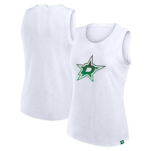 Женская белая майка Dallas Stars Fanatics
Женская белая майка Dallas Stars Fanatics