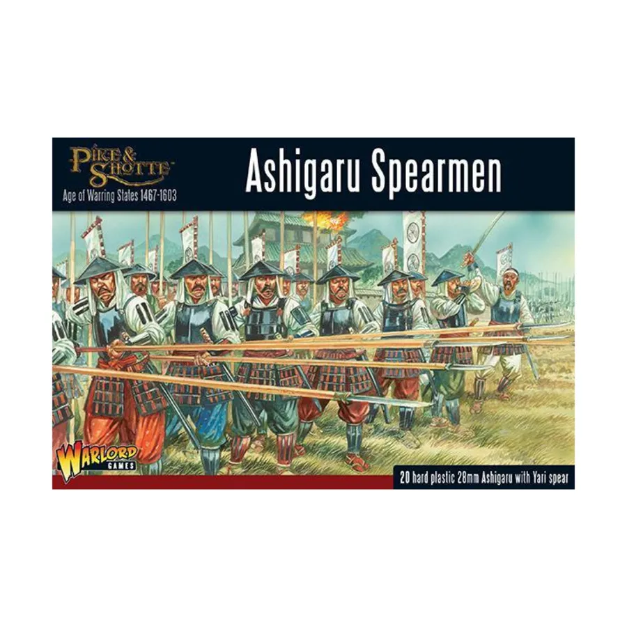 Асигару Яри Копейщики, Pike & Shotte - Age of Warring States 1467-1603 (28mm)
Асигару Яри Копейщики, Pike & Shotte - Age of Warring States 1467-1603 (28mm)
