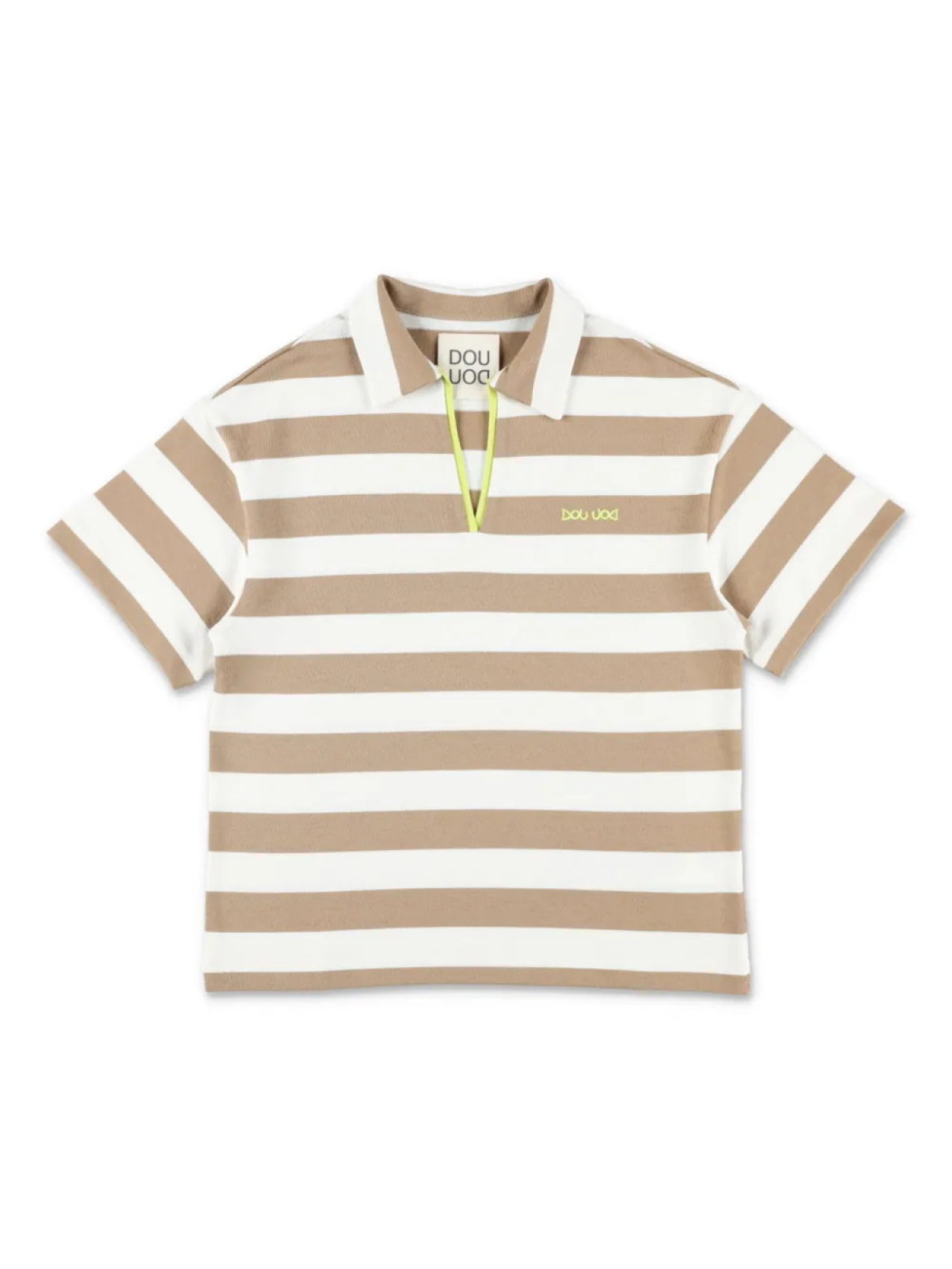 Полосатая рубашка-поло Douuod Kids, нейтральный
Полосатая рубашка-поло Douuod Kids, нейтральный
