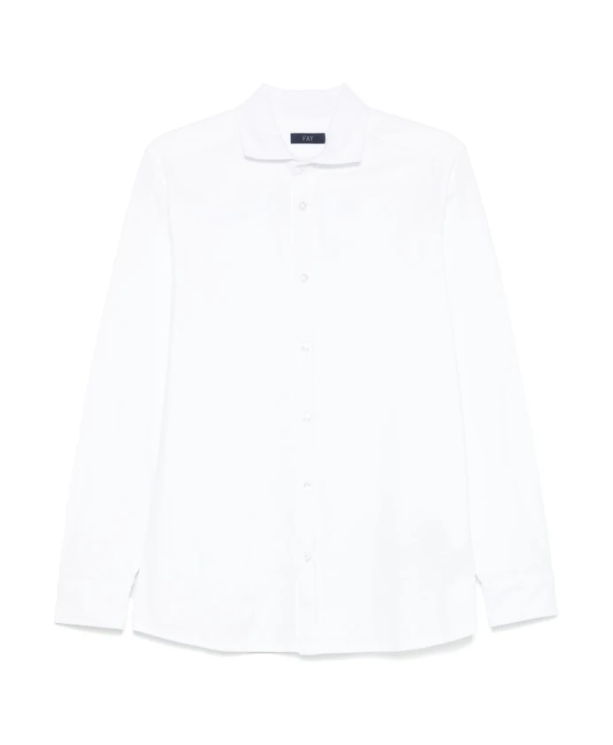 Белая рубашка поло Fay, белый
Белая рубашка поло Fay, белый