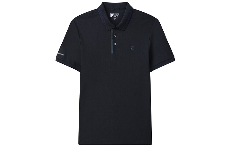 Рубашка поло мужская темно-синяя Fila, цвет Legend Blue 
Рубашка поло мужская темно-синяя Fila, цвет Legend Blue