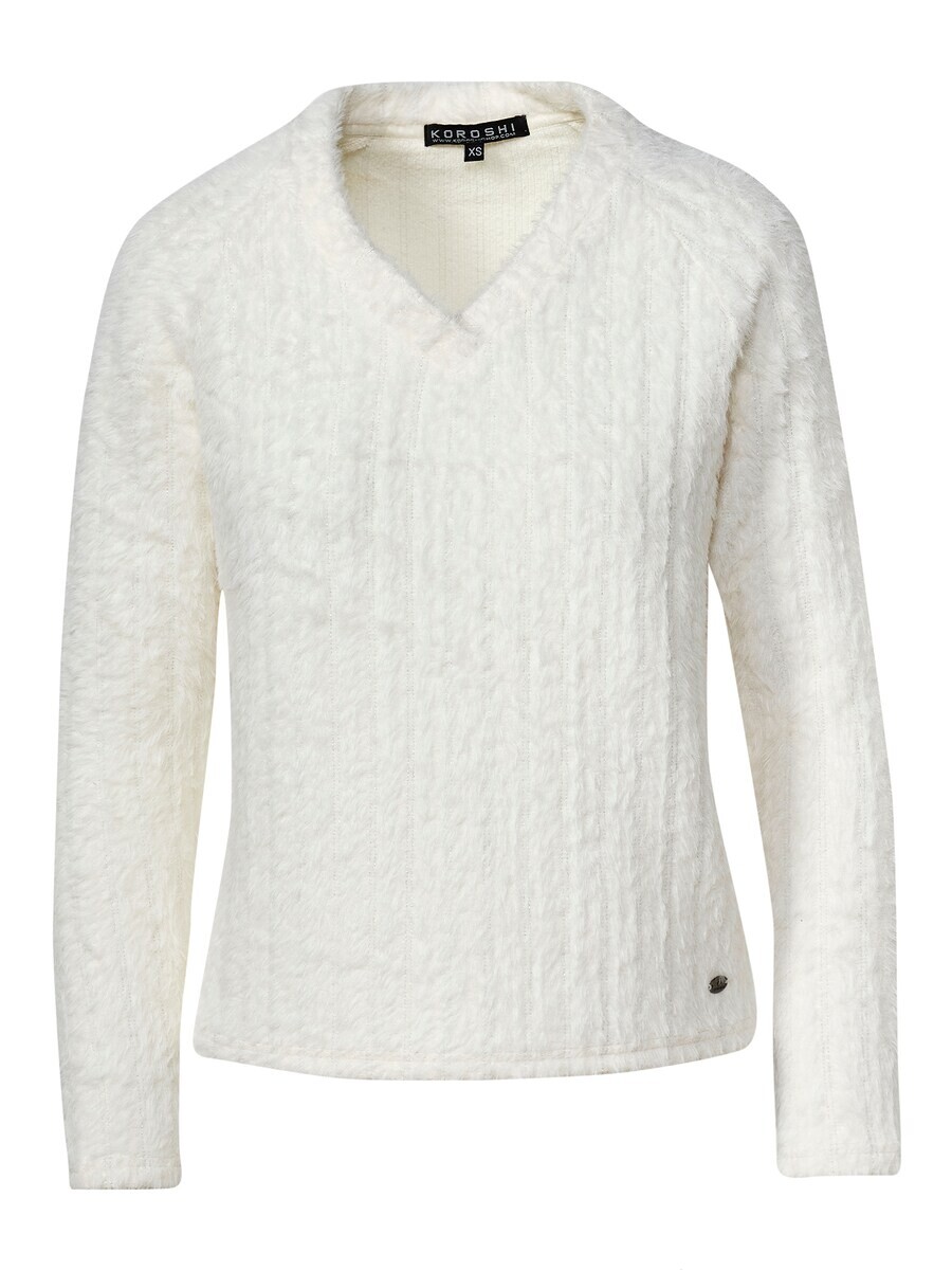 Базовый свитер KOROSHI Sweater, белый
Базовый свитер KOROSHI Sweater, белый