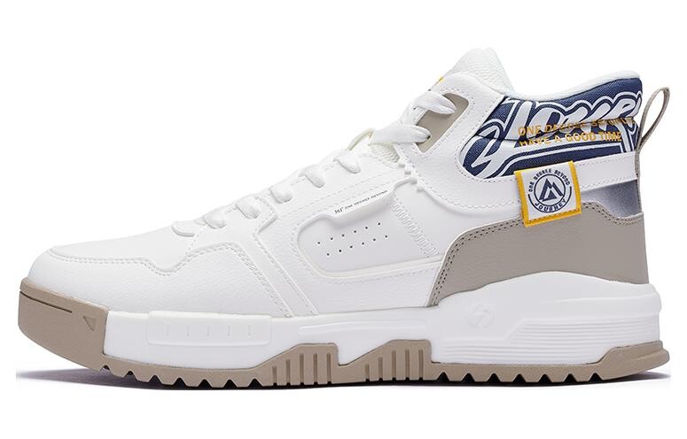 Кеды мужские, обувь для скейтбординга высокая Feather белый/промышленный синий 361°
Кеды мужские, обувь для скейтбординга высокая Feather белый/промышленный синий 361°