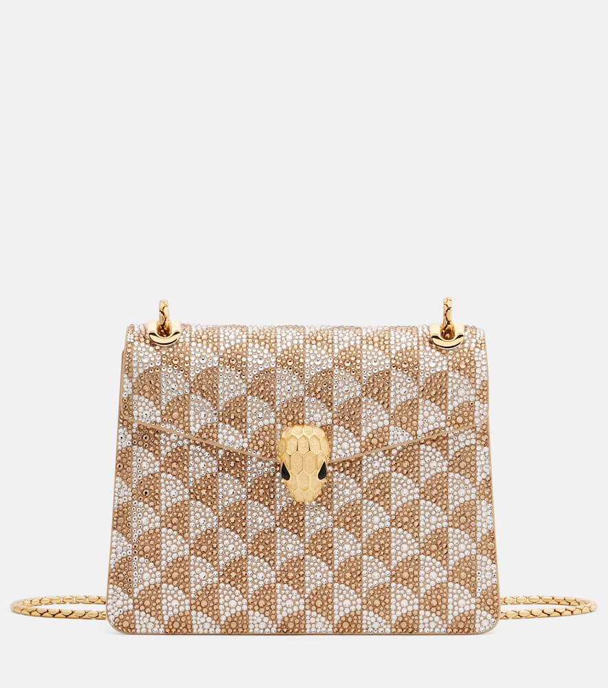 Сумка через плечо Serpenti Forever с декоративными элементами Bvlgari, Topaz/Platinum
Сумка через плечо Serpenti Forever с декоративными элементами Bvlgari, Topaz/Platinum