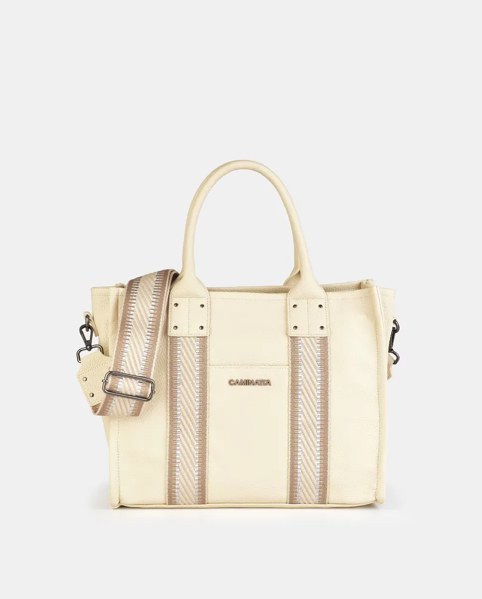 Сумка цвета слоновой кости Caminatta, бежевый
Сумка цвета слоновой кости Caminatta, бежевый