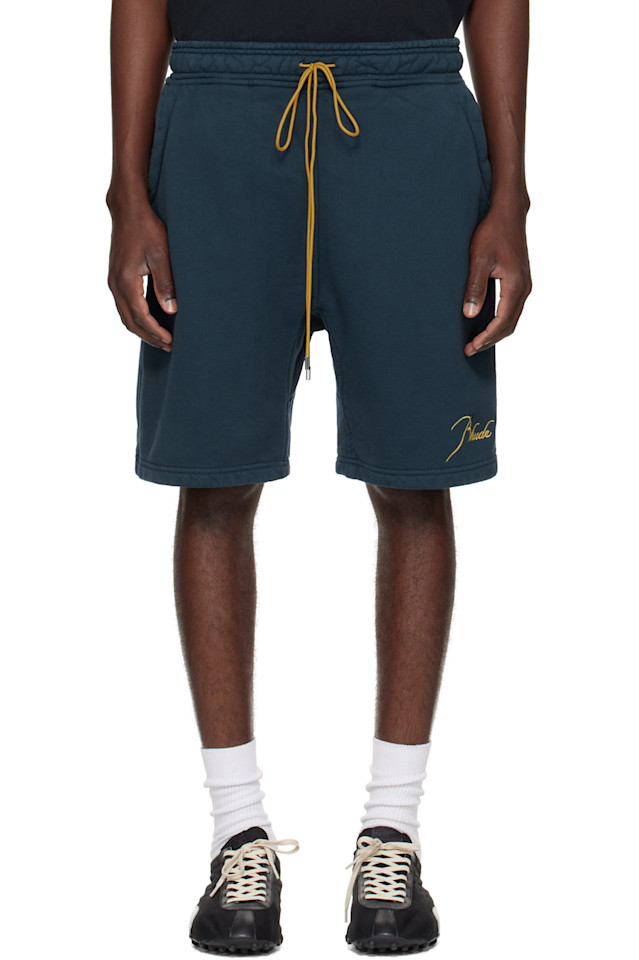 Классические шорты-свитшот Rhude, синий
Классические шорты-свитшот Rhude, синий