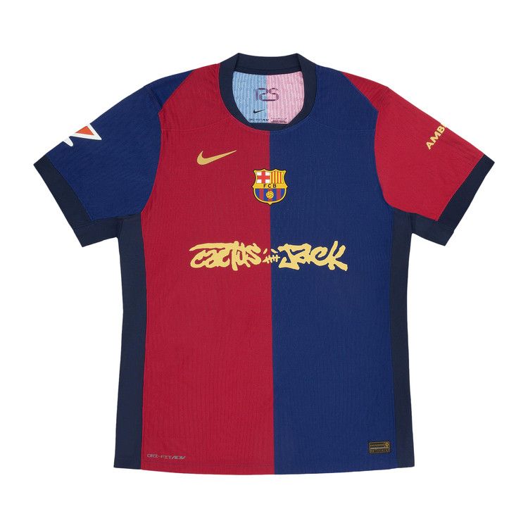 Джерси Nike FC Barcelona x Cactus Jack 2024/25 Match Home Jersey, Red/Blue
Джерси Nike FC Barcelona x Cactus Jack 2024/25 Match Home Jersey, Red/Blue
