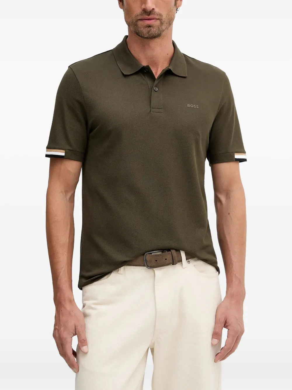 Рубашка поло Parlay с полосками Boss, зеленый
Рубашка поло Parlay с полосками Boss, зеленый