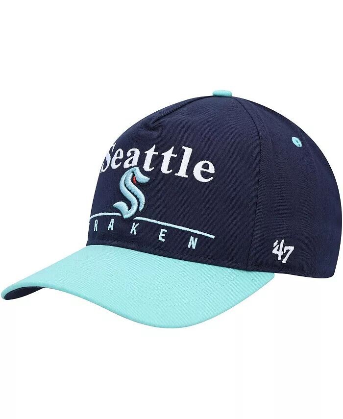 Мужская регулируемая бейсболка Snapback темно-синего, голубого цвета Seattle Kraken Super Hitch '47 Brand
Мужская регулируемая бейсболка Snapback темно-синего, голубого цвета Seattle Kraken Super Hitch '47 Brand