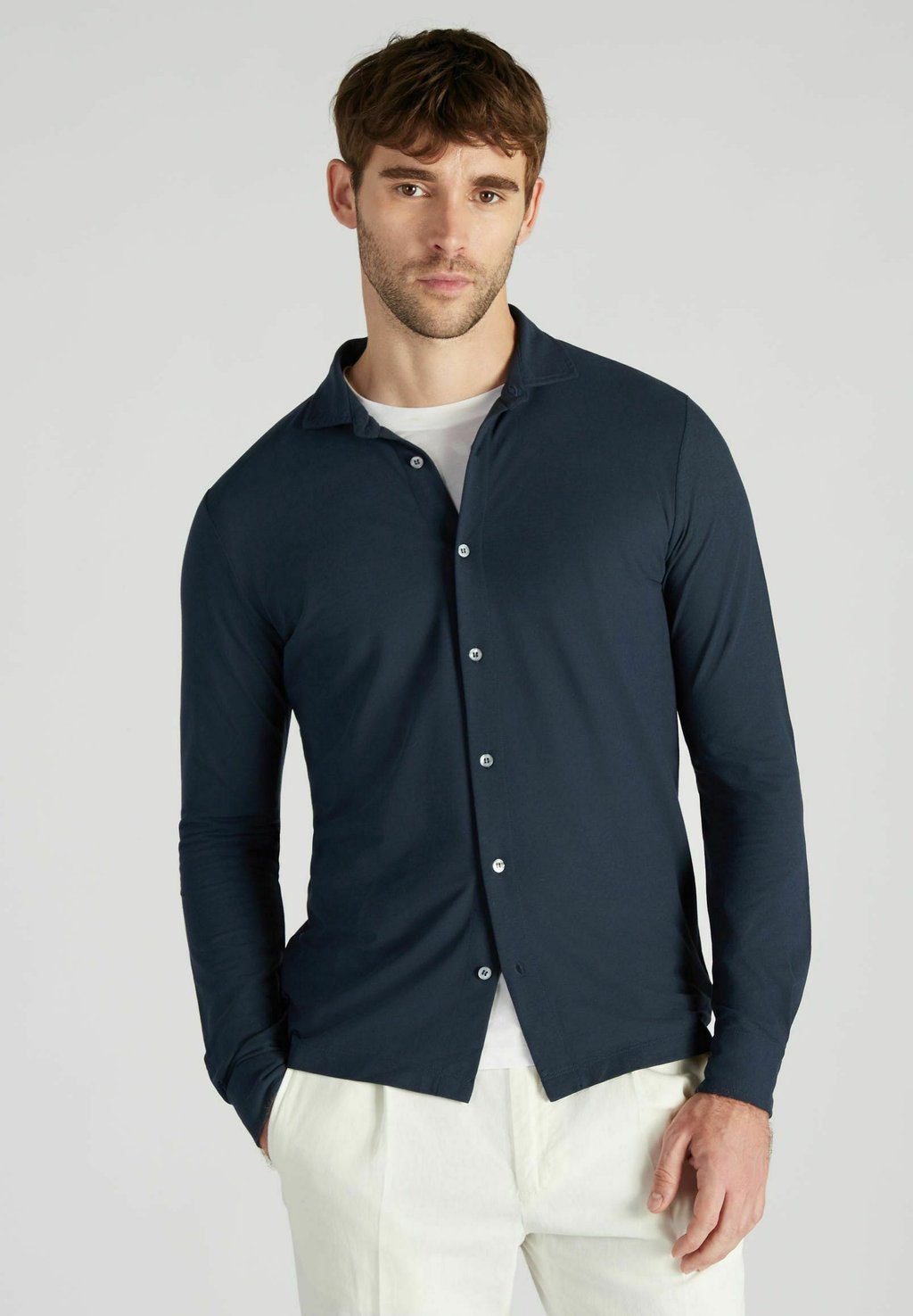 Рубашка ZANONE-ICECOTTON Slowear, темно-синий
Рубашка ZANONE-ICECOTTON Slowear, темно-синий