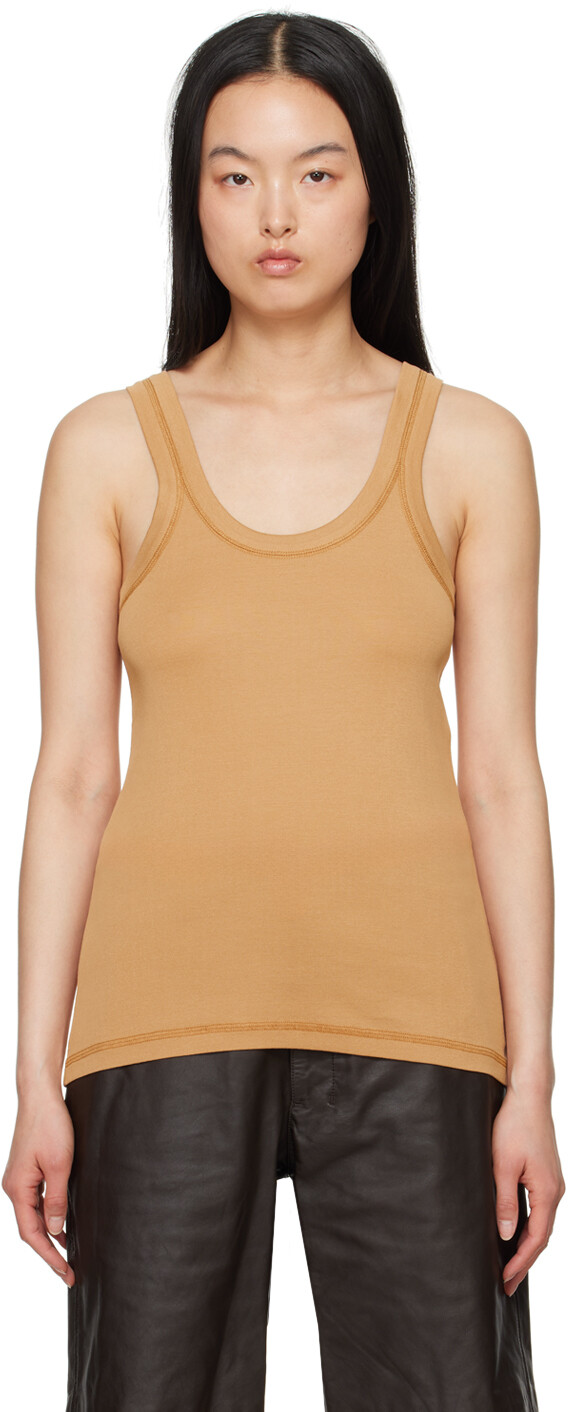 Оранжевый топ в рубчик LEMAIRE
Оранжевый топ в рубчик LEMAIRE