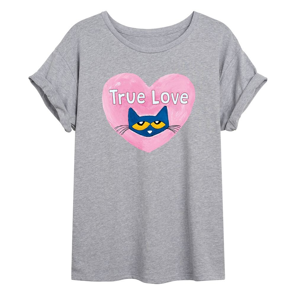Струящаяся футболка Pete The Cat True Love для юниоров Licensed Character, серый
Струящаяся футболка Pete The Cat True Love для юниоров Licensed Character, серый