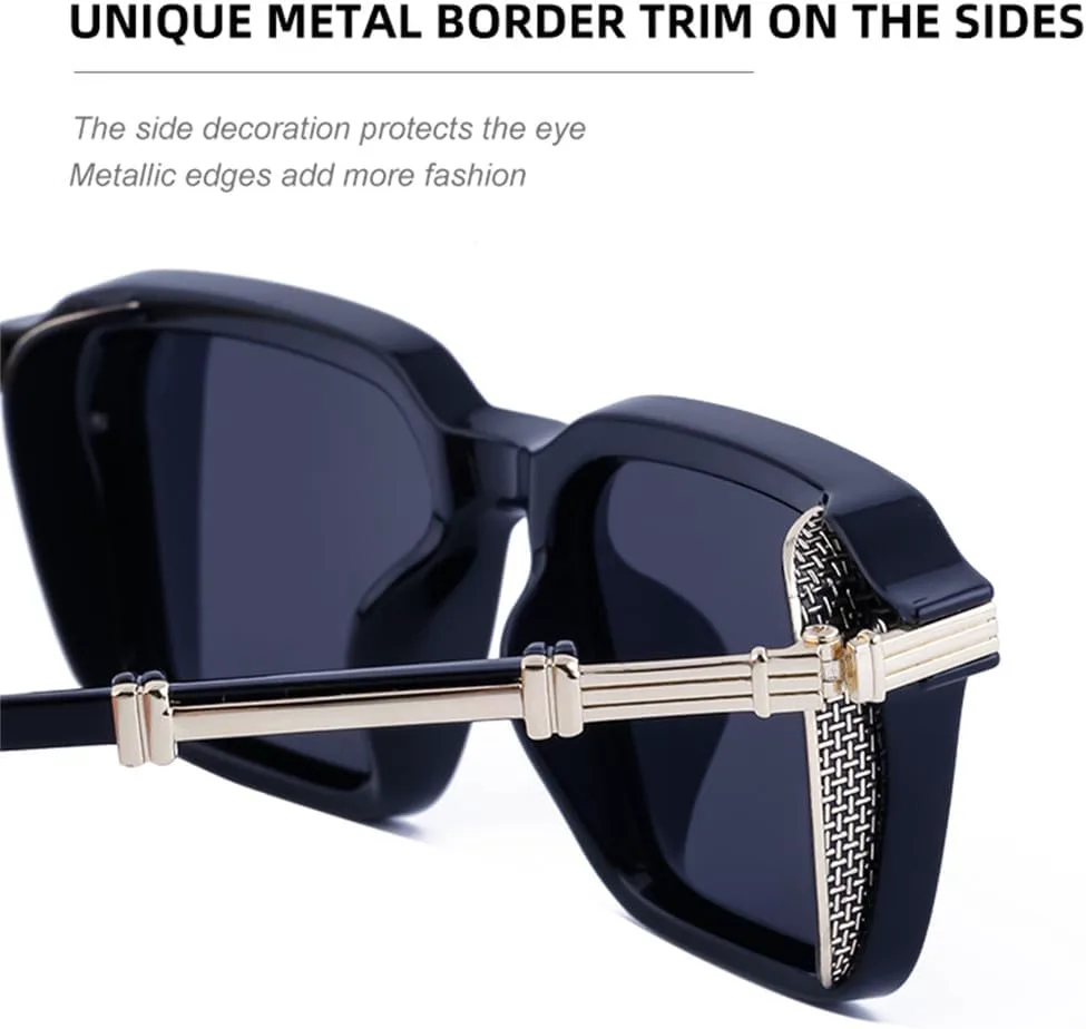 Маленькие прямоугольные солнцезащитные очки в стиле панк для мужчин и женщин, винтажные солнцезащитные очки в стиле стимпанк, мужские очки-очки HDUBFY, 9
Маленькие прямоугольные солнцезащитные очки в стиле панк для мужчин и женщин, винтажные солнцезащитные очки в стиле стимпанк, мужские очки-очки HDUBFY, 9