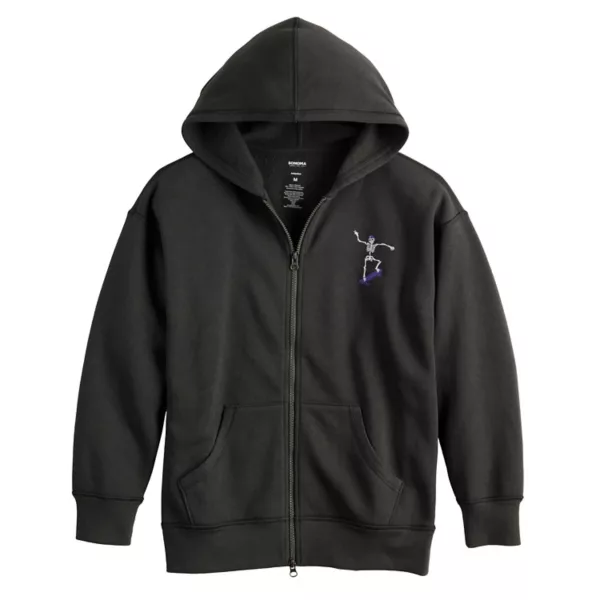 Мальчиковая адаптивная толстовка с молнией 8-20 Sonoma Goods For Life, цвет white skeleton
Мальчиковая адаптивная толстовка с молнией 8-20 Sonoma Goods For Life, цвет white skeleton