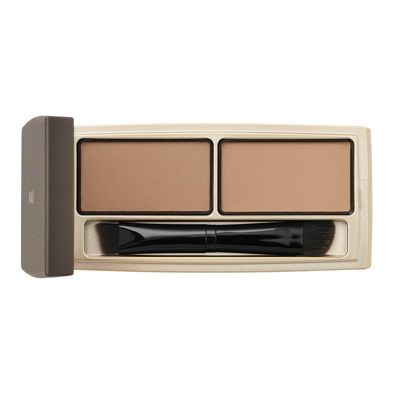 Двухцветная мягкая натуральная пудра для бровей легко растушевывается устойчива к размазыванию RMK
Двухцветная мягкая натуральная пудра для бровей легко растушевывается устойчива к размазыванию RMK