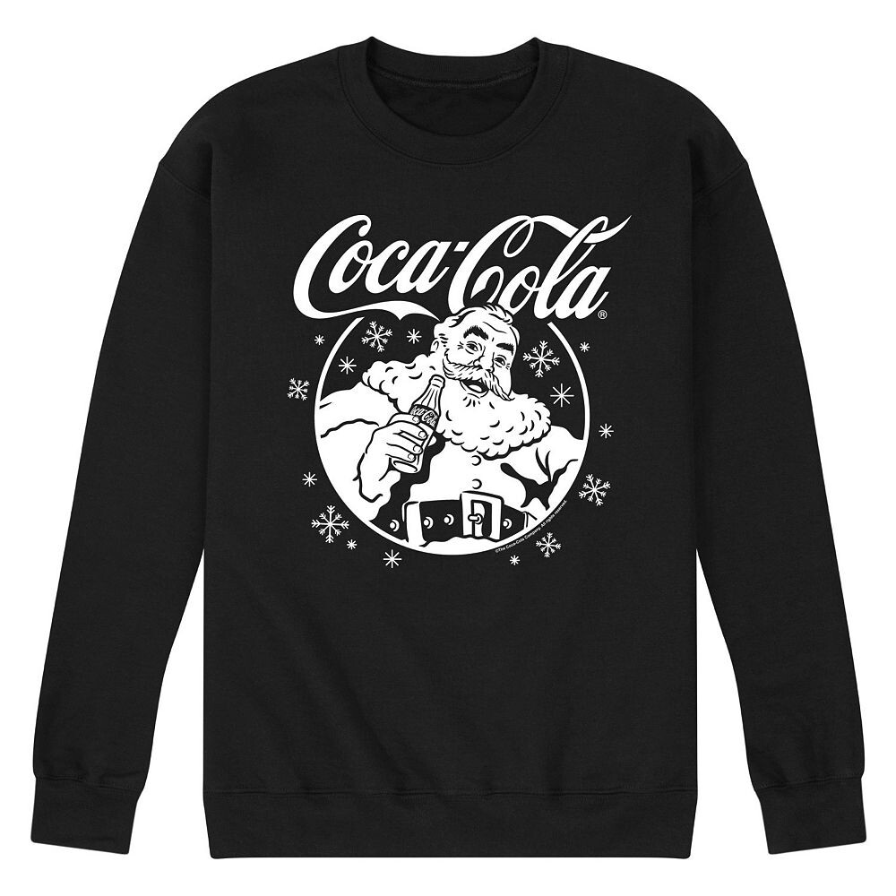 Мужской флисовый свитшот Coca-Cola Santa Claus Licensed Character, черный
Мужской флисовый свитшот Coca-Cola Santa Claus Licensed Character, черный
