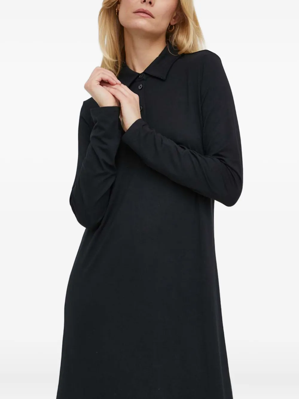 Платье поло с длинными рукавами Marc O'Polo, черный
Платье поло с длинными рукавами Marc O'Polo, черный