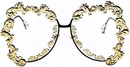 Новые солнцезащитные очки в стиле стимпанк 2025 года: женские металлические очки большого размера, мужские винтажные солнцезащитные очки UV400, размер 10, один размер SAGESWA, One Color
Новые солнцезащитные очки в стиле стимпанк 2025 года: женские металлические очки большого размера, мужские винтажные солнцезащитные очки UV400, размер 10, один размер SAGESWA, One Color