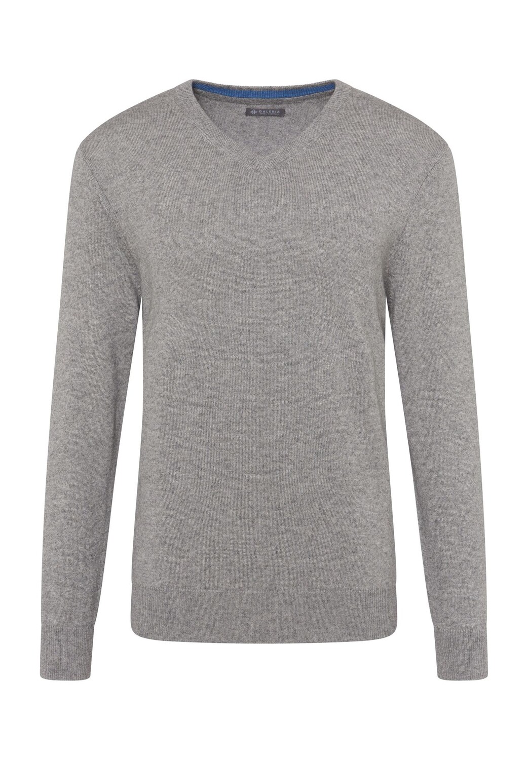 Свитер из шелка и кашемира, V-образный вырез, ребристые манжеты, мужской Galeria, цвет Grey Melange
Свитер из шелка и кашемира, V-образный вырез, ребристые манжеты, мужской Galeria, цвет Grey Melange