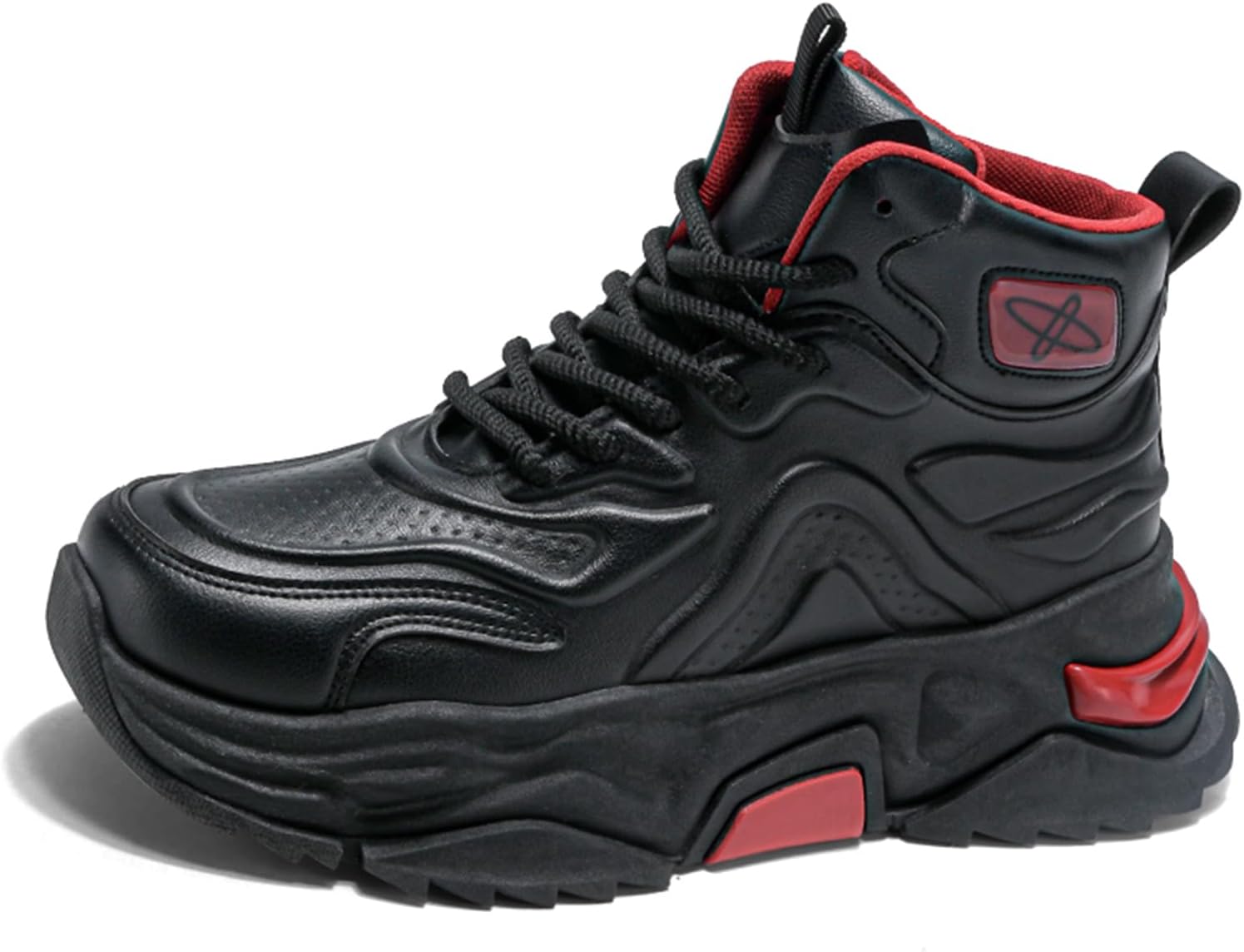 Мужские модные кроссовки высокие для ходьбы, спортивные и повседневные кроссовки, массивные кроссовки для мужчин Spwagym, черный
Мужские модные кроссовки высокие для ходьбы, спортивные и повседневные кроссовки, массивные кроссовки для мужчин Spwagym, черный