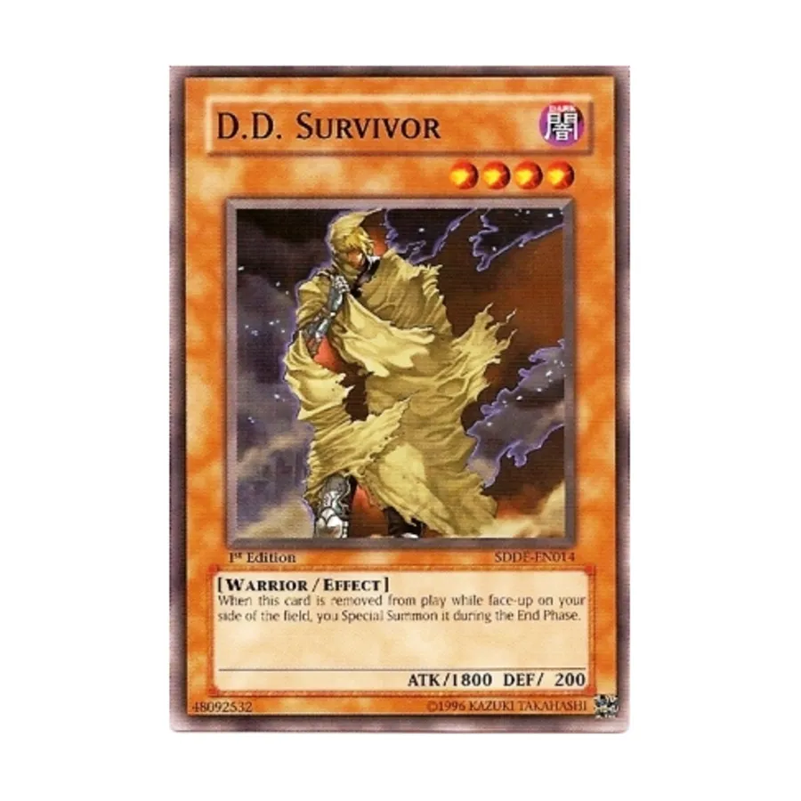 CCG Д.Д. Выживший (Обычный), Yu-Gi-Oh - Structure Deck - Dark Emperor - Singles
CCG Д.Д. Выживший (Обычный), Yu-Gi-Oh - Structure Deck - Dark Emperor - Singles