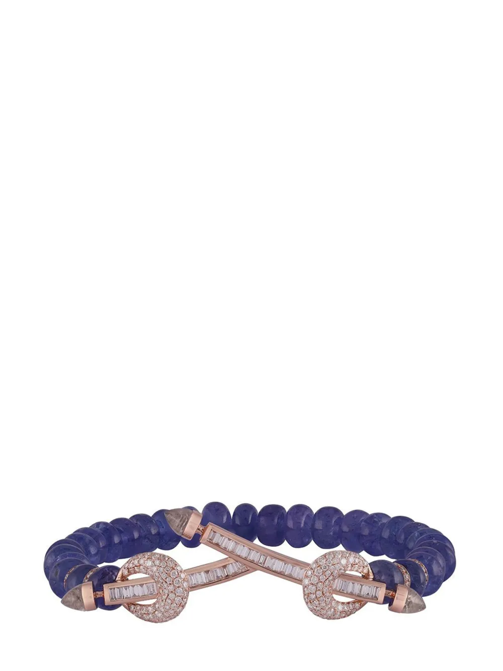 Браслет Chakra из розового золота с бриллиантами и танзанитами Ananya, розовый
Браслет Chakra из розового золота с бриллиантами и танзанитами Ananya, розовый