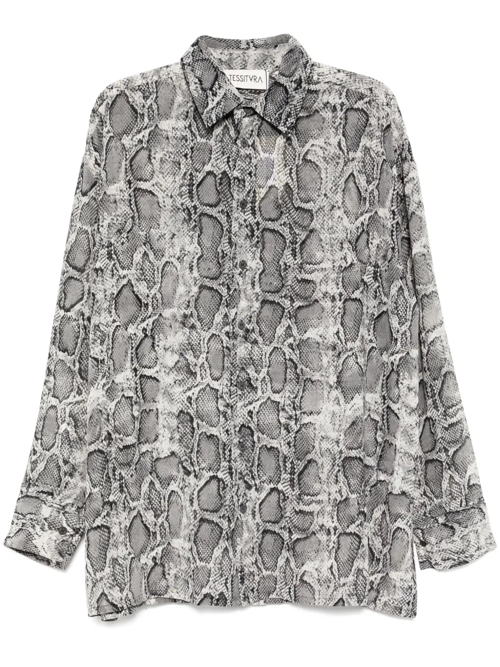 Рубашка с принтом Tessitura Body Couture, серый
Рубашка с принтом Tessitura Body Couture, серый