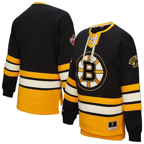 Женский черный свитшот Boston Bruins Heritage на шнуровке Mitchell & Ness
Женский черный свитшот Boston Bruins Heritage на шнуровке Mitchell & Ness