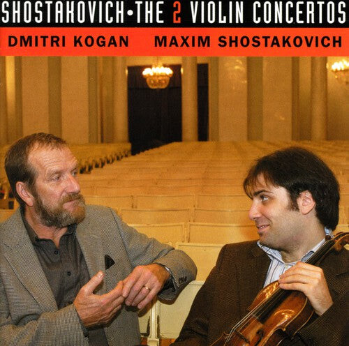 CD диск Shostakovich / Kogan, Dmitri / Tchaikovsky Sym Orch: 2 Violin Ctos
CD диск Shostakovich / Kogan, Dmitri / Tchaikovsky Sym Orch: 2 Violin Ctos
