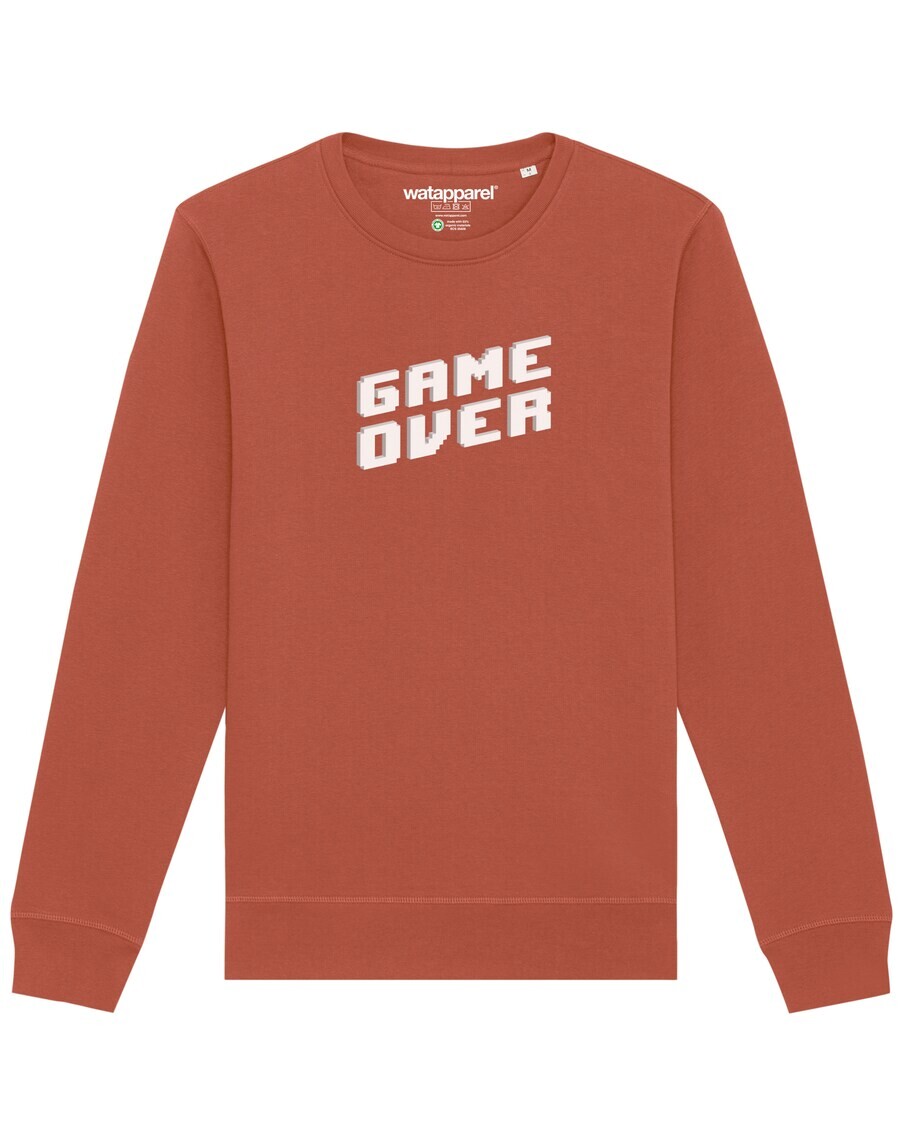 Свитер Watapparel Sweatshirt Game Over, светло-коричневый
Свитер Watapparel Sweatshirt Game Over, светло-коричневый