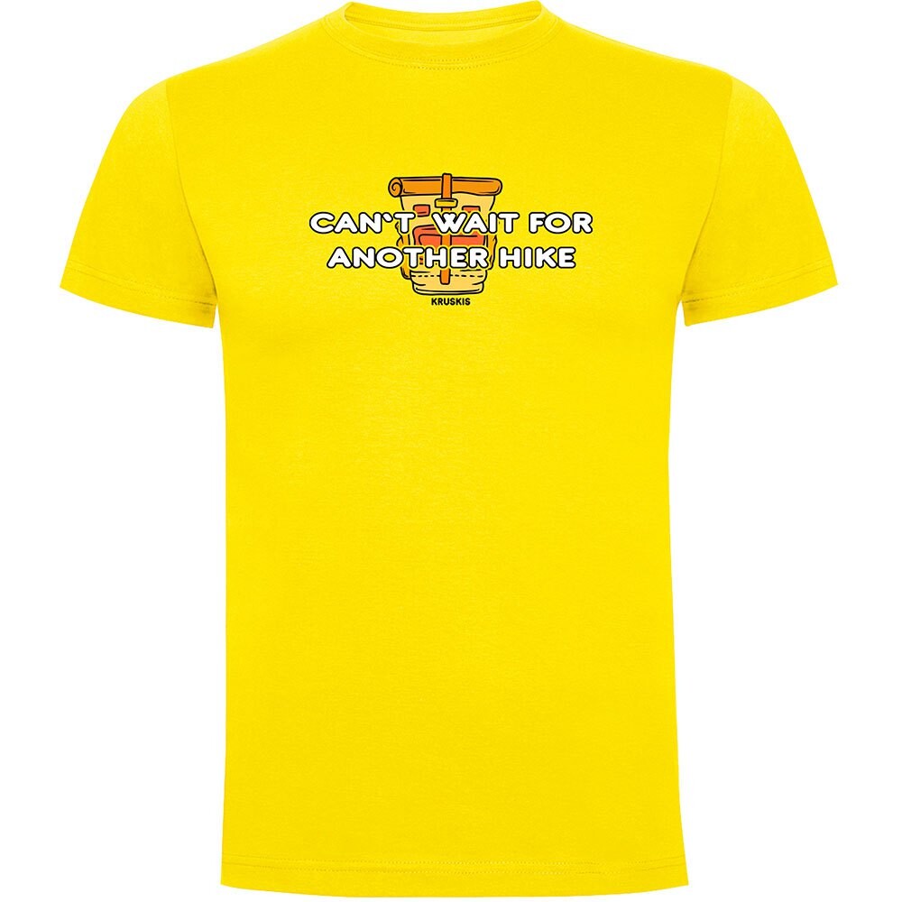 Футболка с коротким рукавом Kruskis Cant Wait, желтый
Футболка с коротким рукавом Kruskis Cant Wait, желтый
