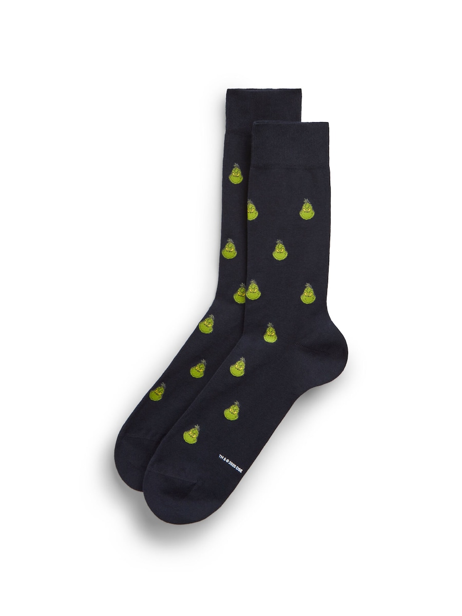 Носки INTIMISSIMI THE GRINCH DR SEUSS, черный
Носки INTIMISSIMI THE GRINCH DR SEUSS, черный