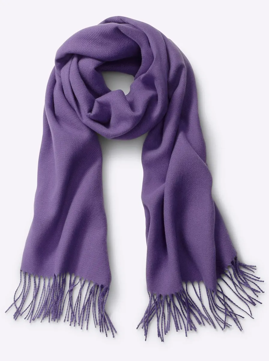 Модный шарф Heine, фиолетовый
Модный шарф Heine, фиолетовый
