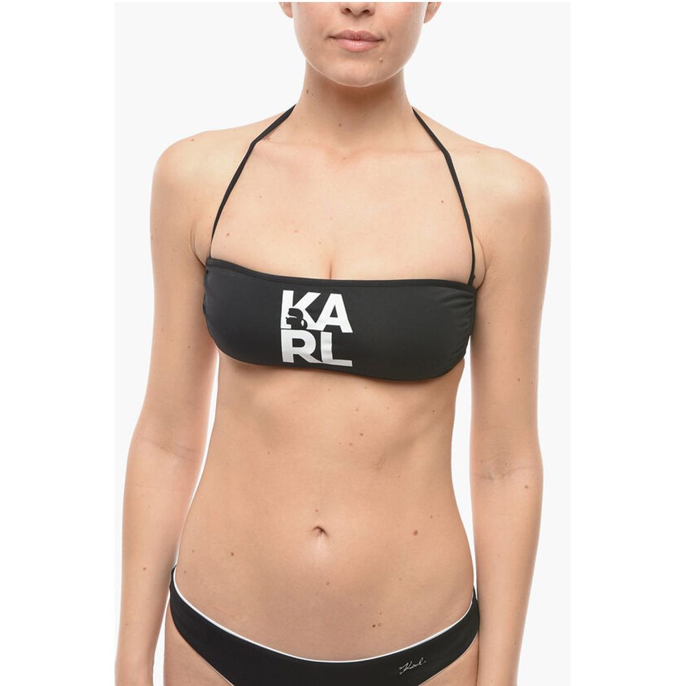 Однотонный топ-бандо с контрастным напечатанным логотипом Karl Lagerfeld, Black
Однотонный топ-бандо с контрастным напечатанным логотипом Karl Lagerfeld, Black