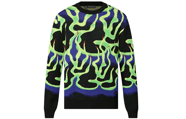 Свитер мужской Louis Vuitton, мультиколор 
Свитер мужской Louis Vuitton, мультиколор