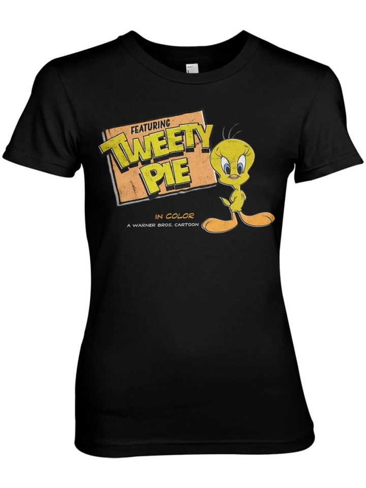 Футболка Tweety Pie Girly Tee Looney Tunes , черный
Футболка Tweety Pie Girly Tee Looney Tunes , черный