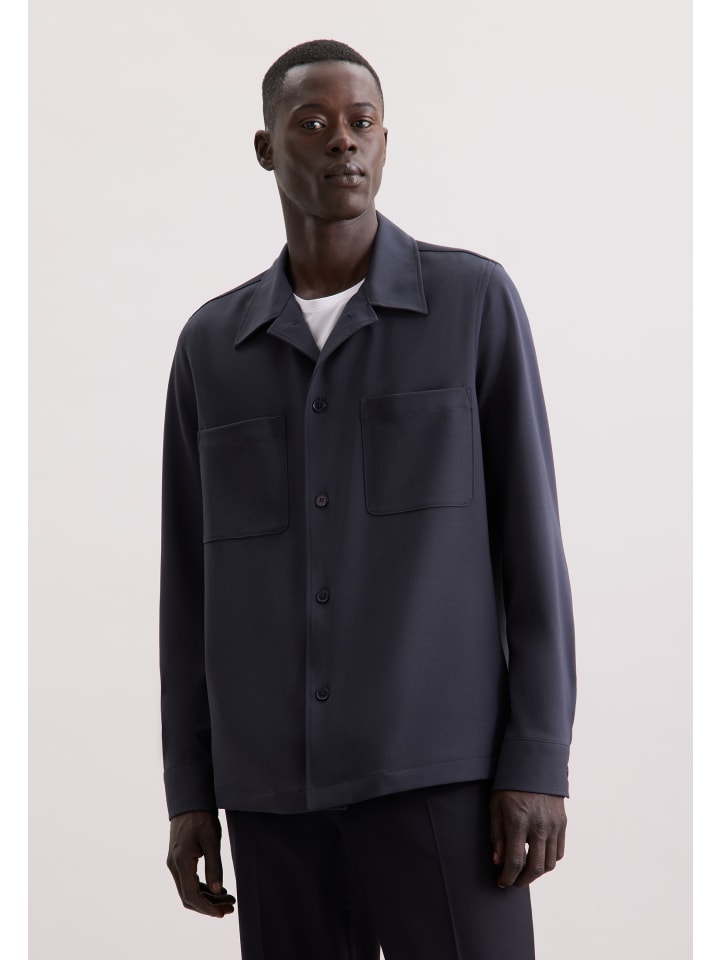 Повседневная рубашка серого цвета Seidensticker
Повседневная рубашка серого цвета Seidensticker