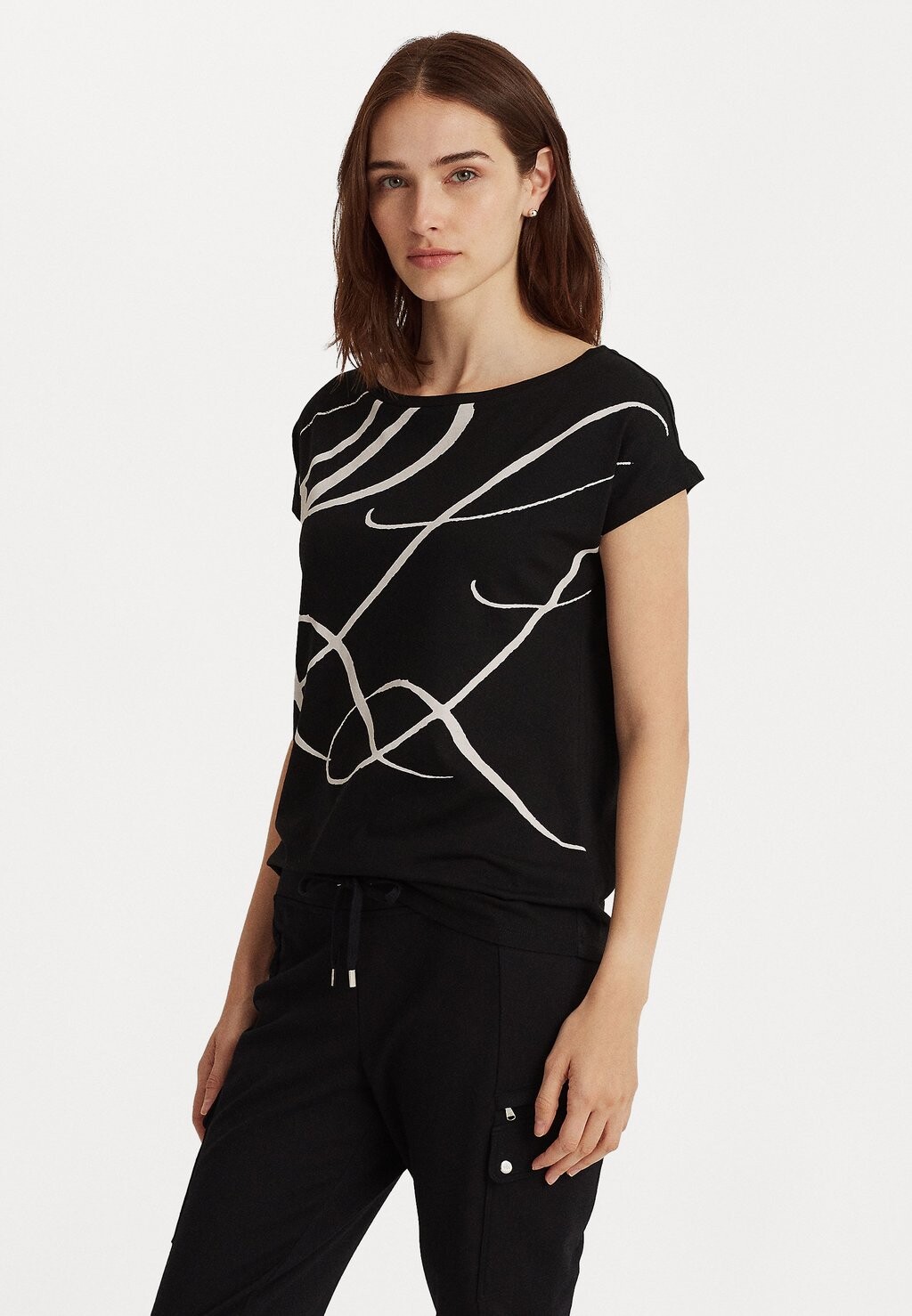 Футболка с принтом Lauren Ralph Lauren, черный
Футболка с принтом Lauren Ralph Lauren, черный