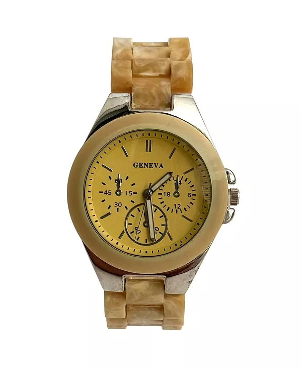 Женские часы на каждый день из бежевого акрила Olivia Pratt, beige
Женские часы на каждый день из бежевого акрила Olivia Pratt, beige