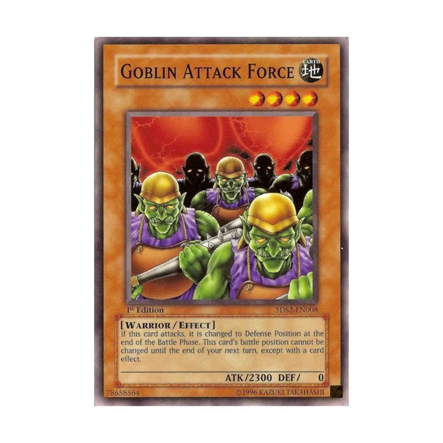 CCG Атакующий отряд гоблинов (обычный), Yu-Gi-Oh - Structure Deck - Yu-Gi-Oh! 5D's 2 - Singles
CCG Атакующий отряд гоблинов (обычный), Yu-Gi-Oh - Structure Deck - Yu-Gi-Oh! 5D's 2 - Singles