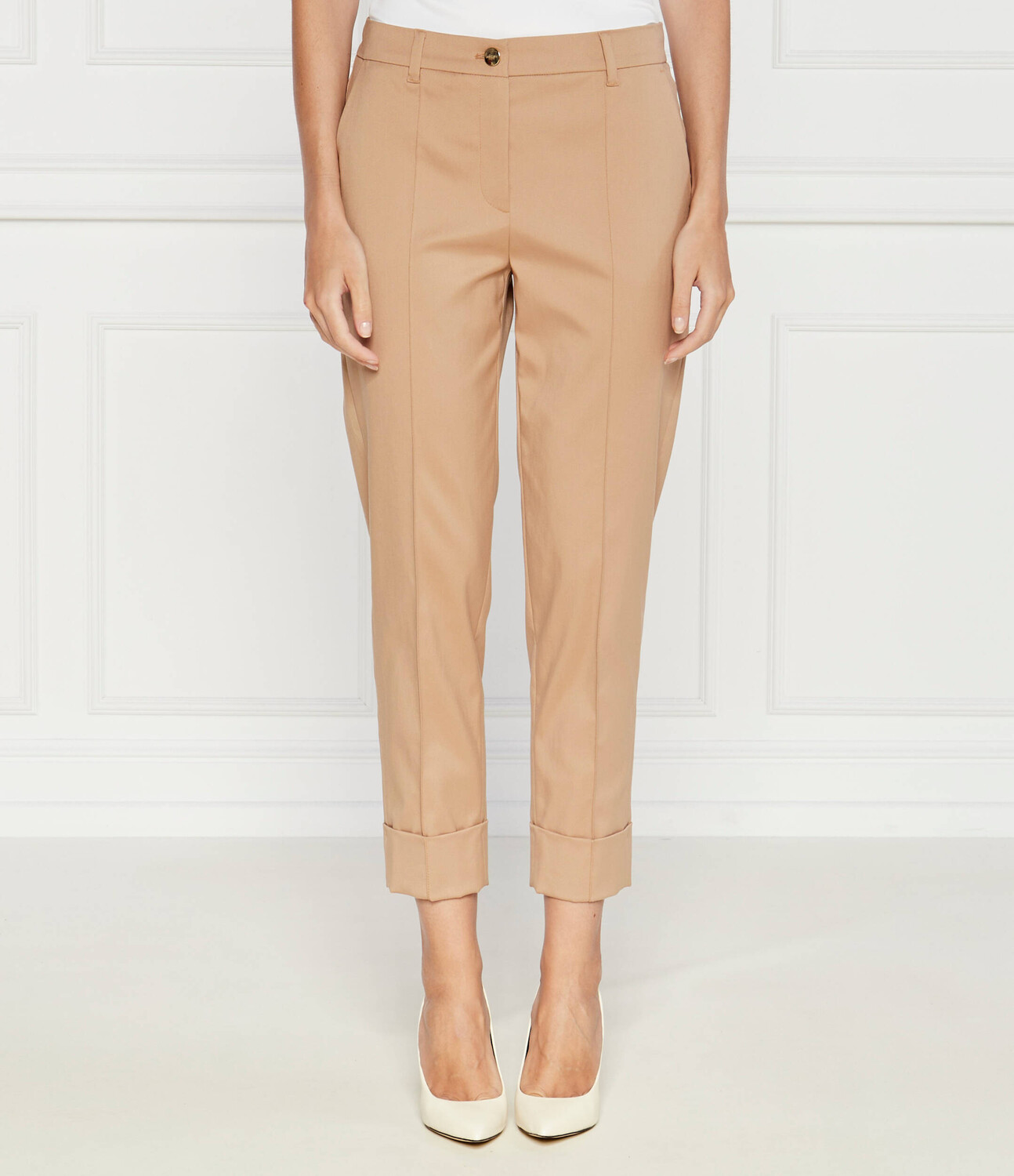 Брюки Marc Cain a sigaretta FORDON Regular Fit regular waist, бежевый
Брюки Marc Cain a sigaretta FORDON Regular Fit regular waist, бежевый